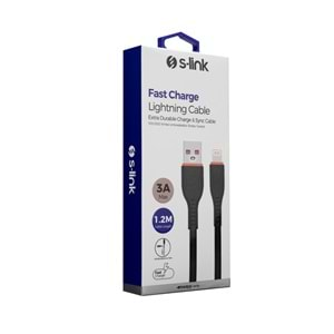 S-link Swapp SW-C675 2.4A Lightning 20li Kutu 12*Beyaz 8*Siyah Şarj Kablosu