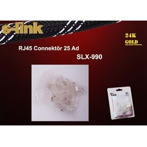 S-link SLX-990 RJ-45 8P8C 25lik Jack