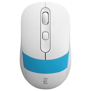 Everest SM-18 Usb Beyaz/Mavi 2.4Ghz Optik Kablosuz Mouse