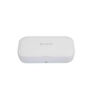 S-link SL-UVS28 Beyaz %99 Virüs ve Bakteri Öldürücü Wireless Şarj Destekli UV Sterilizatör Kutu