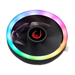 Rampage RM-C01 COOL-FIX 5.3CFM 1800RPM 100mm AMD/Intel LGA1200 Uyumlu RGB Hava Soğutmalı CPU Fan