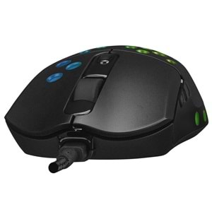 Rampage SMX-R66 ROCKET Ultra Hafif Siyah RGB Ledli 12000dpi Gaming Oyuncu Mouse