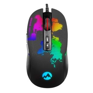 Everest GX69 JAVELIN Usb Siyah RGB Ledli 7D Optik Gaming Oyuncu Mouse