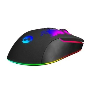 Everest GX69 JAVELIN Usb Siyah RGB Ledli 7D Optik Gaming Oyuncu Mouse