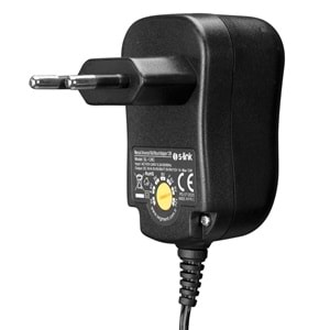 S-link SL-128C 3V/4,5V/5V/6V/7,5V/9V/12V 1A 12W (5.5*2.1) 8 Uçlu Adaptör