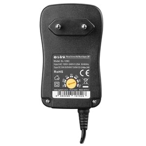 S-link SL-129C 3V/4,5V/5V/6V/7,5V/9V/12V 2A 24W (5.5*2.1) 8 Uçlu Adaptör