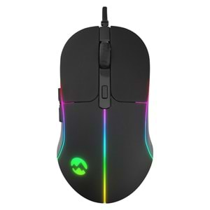 Everest RAGE-X3 Usb Siyah 7 Tuşlu Ledli 6400 dpi Gaming Oyuncu Mouse