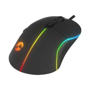 Everest RAGE-X3 Usb Siyah 7 Tuşlu Ledli 6400 dpi Gaming Oyuncu Mouse