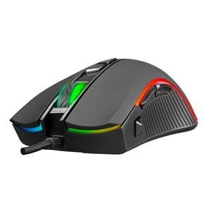 Everest SM-G06 SAGITTA Usb Siyah 800/1600/3200/4800/6400 dpi RGB Gaming Mouse