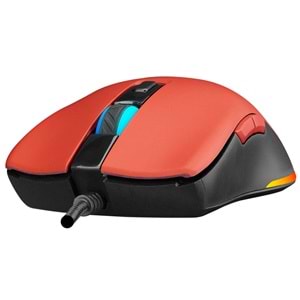 Everest SGM-L1 LUMOS Kırmızı 6400dpi RGB Ledli Makrolu Gaming Oyuncu Mouse