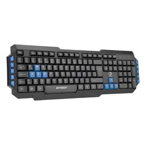 Hytech HYK-46 GAMY COMBO Siyah USB Mavi Tuşlu Q Gaming Oyuncu Klavye + Mouse Set