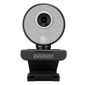 Everest SC-HD09 1080P Full HD Auto Tracking Harekete Duyarlı Tripod ve Mikrofonlu Siyah Usb Webcam Pc Kamera