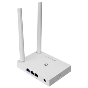 Netis W1 300Mbps 2.4GHz 1*WAN+2*LAN 2*5dBi Anten AP+Repeater+WISP Smart Kablosuz Router