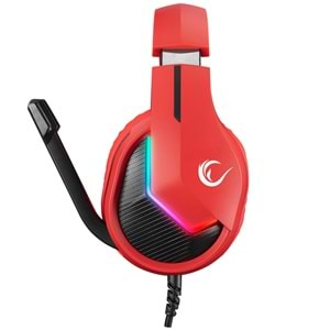 Rampage MAGE Kırmızı 7.1 Surround Sound USB RGB Ledli Gaming Oyuncu Mikrofonlu Kulaklık