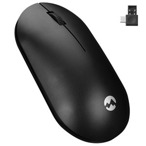 Everest SMW-399 Şarj Edilebilir Süper Sessiz 1600 DPI Kablosuz Beyaz Mouse