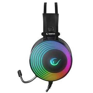 Rampage RM-K97 HELIX USB 7,1 Version RGB Gaming Mikrofonlu Oyuncu Kulaklığı