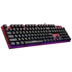 Everest KB-MK7 Kırmızı USB Bilek Destekli Mekanik Q Red Switch Gaming Oyuncu Klavyesi