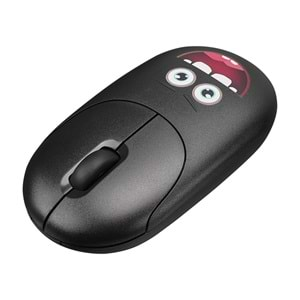 Everest SM-26 FASHION 2.4Ghz Siyah Kabartmalı Kablosuz Mouse