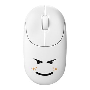 Everest SM-26 FASHION 2.4Ghz Beyaz Kabartmalı Kablosuz Mouse