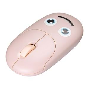 Everest SM-26 FASHION 2.4Ghz Pembe Kabartmalı Kablosuz Mouse