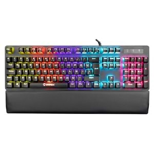 Everest KB-GX7 BLUESKY 21 Işık Efektli RED SWITCH Bilek Destekli Mekanik Gaming Oyuncu Klavyesi