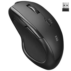 Everest SM-32BT Siyah Bluetooth / 2.4GHz İkisi Bir Arada 1600dpi Kablosuz Mouse