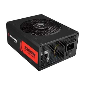 Rampage BTC2200 Real 2200W 16* PCIe VGA Soket 14cm+8cm 2* Fanlı Bitcoin Power Supply