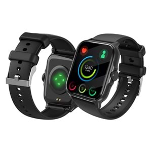 S-link W01 DaFit Uyumlu+ Bluetooth 1.7 Ekran 200mAh Bataryalı Siyah Akıllı Saat/ Smart Watch