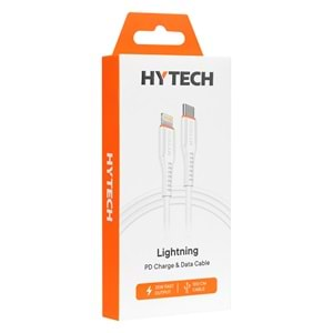 Hytech HY-XPD30 PD 35W 1m Type C to Lightning PD QuickCharge Hızlı Şarj Kablosu