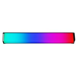 Mikado MD-S605 2x2 5Wx2CH RGB Ledli Oyuncu Siyah USB Sound Bar Speaker Hoparlör