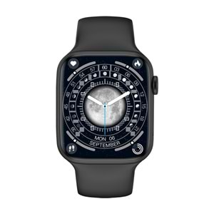 Hytech W59 Watch IOS ve Android Uyumlu MActive 2.05 inç Geniş Ekranlı Siyah Akıllı Saat