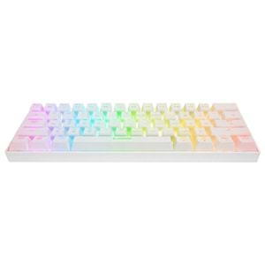 Rampage KB-RX63 B-ATOM Beyaz Bluetooth RGB Backlight Brown Switch Mekanik Q 63 Tuşlu Mini Gaming Oyuncu Klavyesi