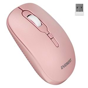 Everest SMW-89 Usb Pembe 2.4Ghz Kablosuz Mouse