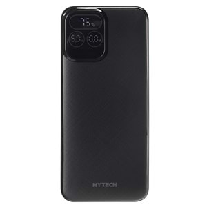 Hytech H210 20000mAh HSC22.5W PD20W+QC3.0 18W Siyah LCD Taşınabilir Pil Şarj Cihazı Powerbank