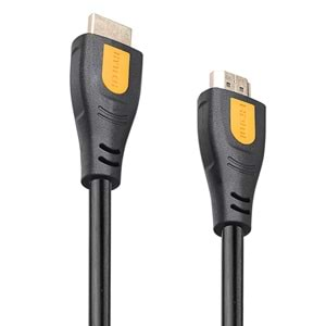 Hytech HY-HDM07 HDMI TO HDMI 0,7m Altın Uçlu 24K 1.4 Ver. 3D Kablosu