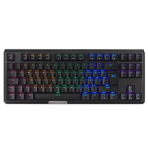 Rampage CLAW Siyah RED SWITCH Mekanik Gaming Oyuncu Klavye Rainbow TKL