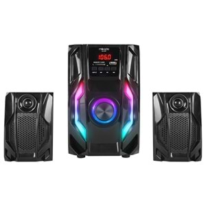 Mikado MD-415BT 2+1 20W Siyah Multimedya FM/BT/SD/USB Speaker Hoparlör