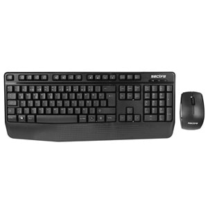 Seclife SKM-335 Siyah Kablosuz Q Klavye + Mouse Set