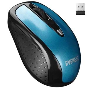 Everest SM-901 Mavi 2.4Ghz Optik Kablosuz Mouse