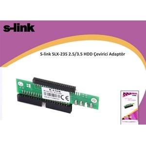 S-link SLX-235 2.5/3.5 HDD Çevirici Adaptör