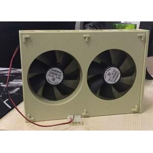 Samuray PC-005 2x80*25mm Turbo CDROM Sistem Fan