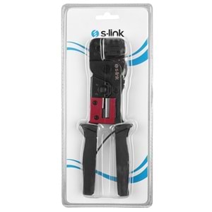 S-link SL-376E Yüksek Kalite RJ-45/11 İkili Pense