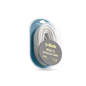 S-link SLX-594 RG6 /U 10m Anten Kablosu