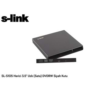 S-link SL-S105 Harici Usb (Sata) DVDRW Siyah Kutu