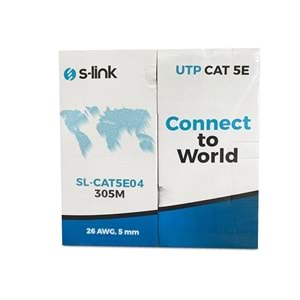 S-link SL-CAT5E04 305m Utp CAT5E Kablo