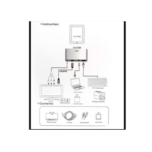 S-link IP-502 Ipod/Iphone/Ipod HDMI+AV Konnektör