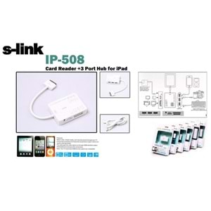 S-link IP-508 Ipad Kart Okuyucu