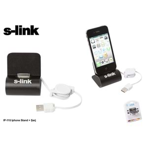 S-link IP-115 Iphone Stand + Şarj