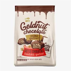 GOLDNUT SÜTLÜ ÇİKOLATA KAPLAMALI FINDIKLI GOFRET12x125g