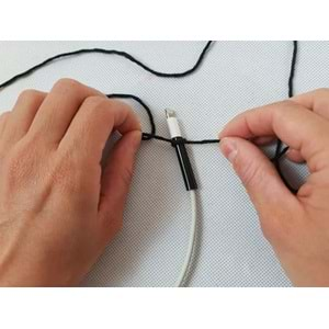 MP Hand Made Earphone 3,5 mm Jack - Black & Gary